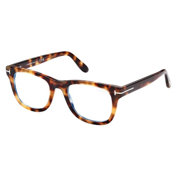 NEW TOM FORD FT5820-B/S 053 EYEGLASSES TF5820-B 053 HAVANA WOMEN EYEWEAR - Picture 1 of 3